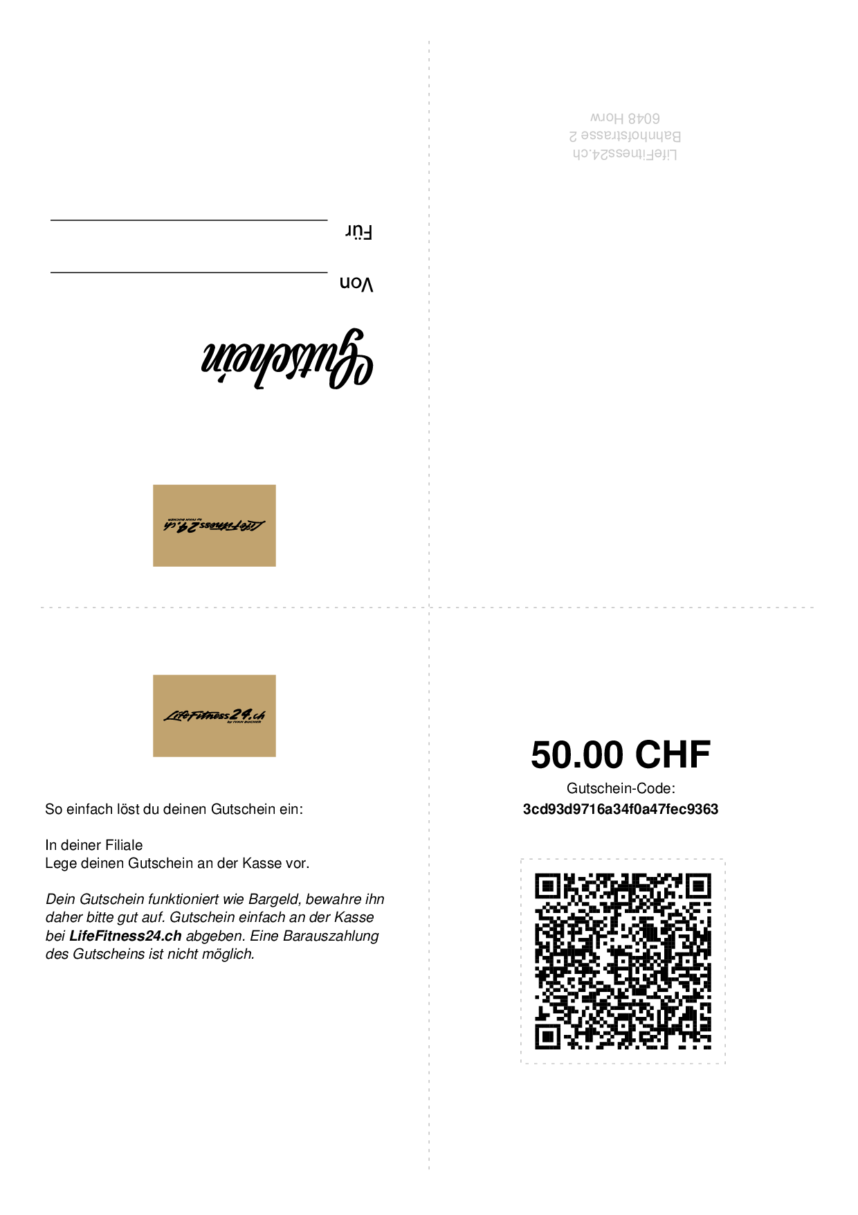 Von..Für..